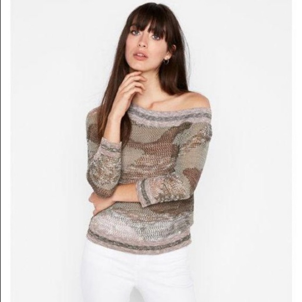 Express Off Shoulder Sweater